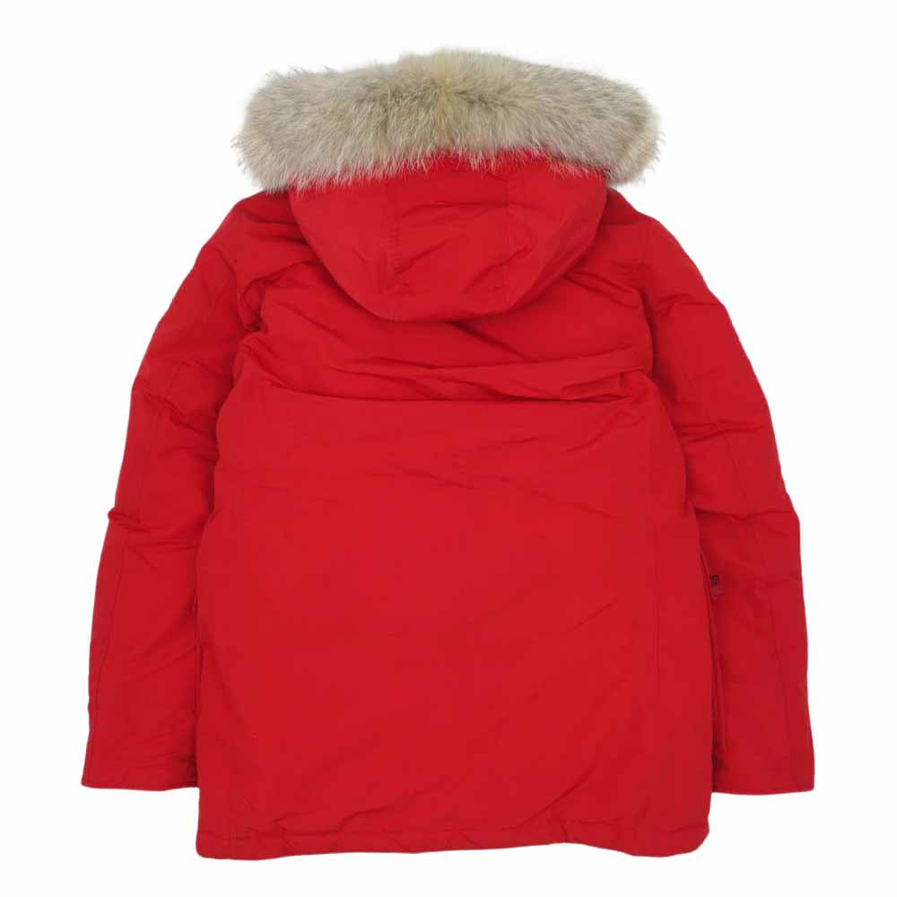 WOOLRICH ウールリッチ WOCPS2880 ARCTIC PARKA アークティックパーカ レッド系 USA　XS【美品】【中古】