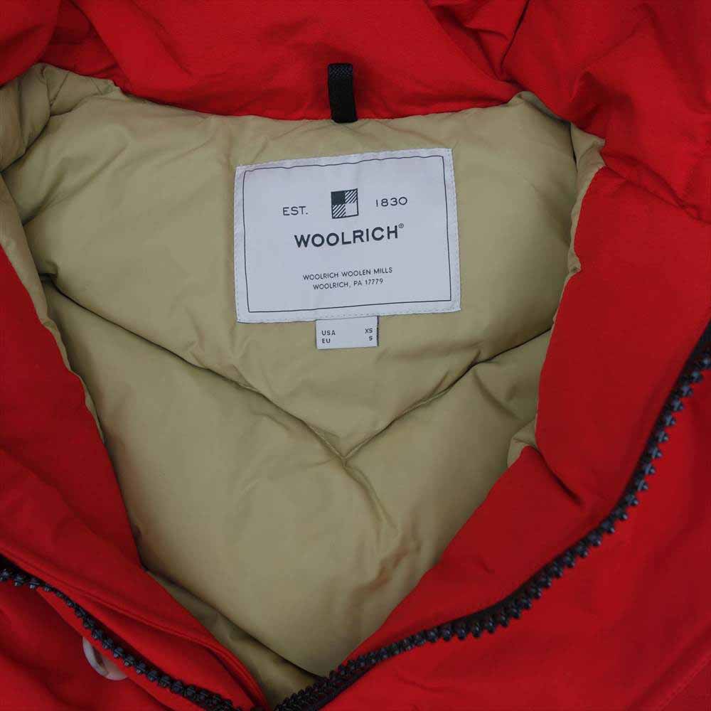 WOOLRICH ウールリッチ WOCPS2880 ARCTIC PARKA アークティックパーカ レッド系 USA　XS【美品】【中古】
