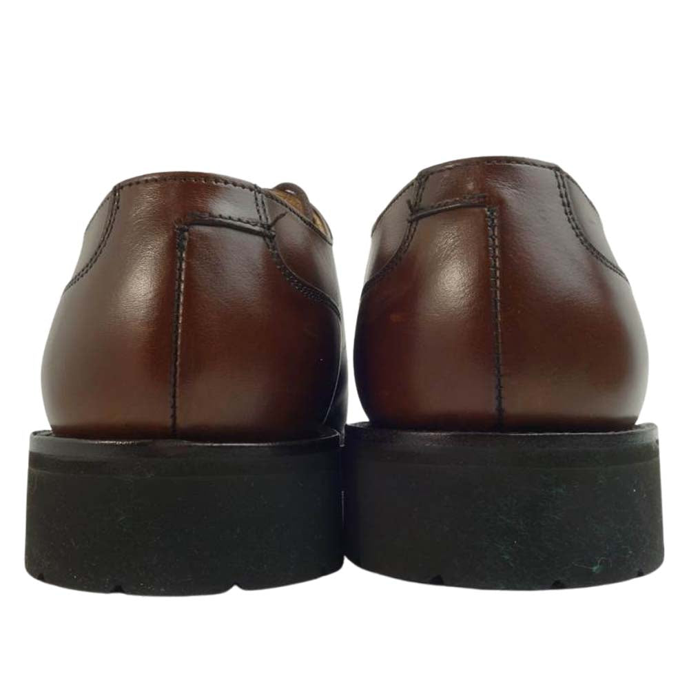 CROCKETT&JONES クロケットアンドジョーンズ 29262A MORETON モールトン 外羽根 Uチップ シューズ ダークブラウン系 5 1/2E【中古】