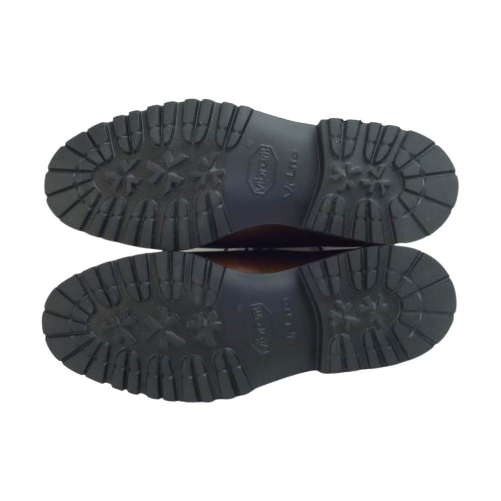 CROCKETT&JONES クロケットアンドジョーンズ 29262A MORETON モールトン 外羽根 Uチップ シューズ ダークブラウン系 5 1/2E【中古】