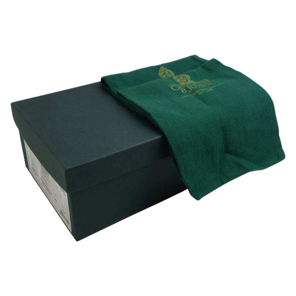 CROCKETT&JONES クロケットアンドジョーンズ 29262A MORETON モールトン 外羽根 Uチップ シューズ ダークブラウン系 5 1/2E【中古】