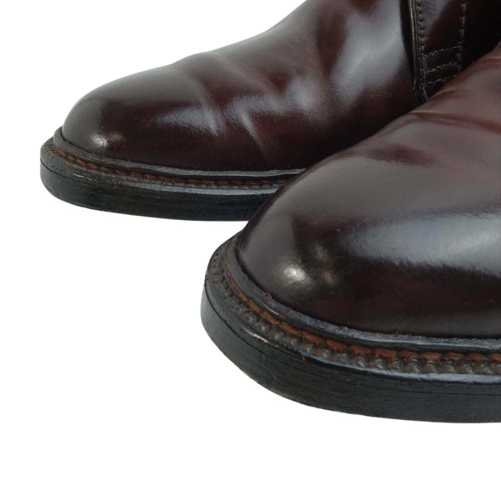 ALDEN オールデン 1339 CORDVAN CHUKKA BOOTS コードバン チャッカ ブーツ ダークブラウン系 6 1/2D【中古】