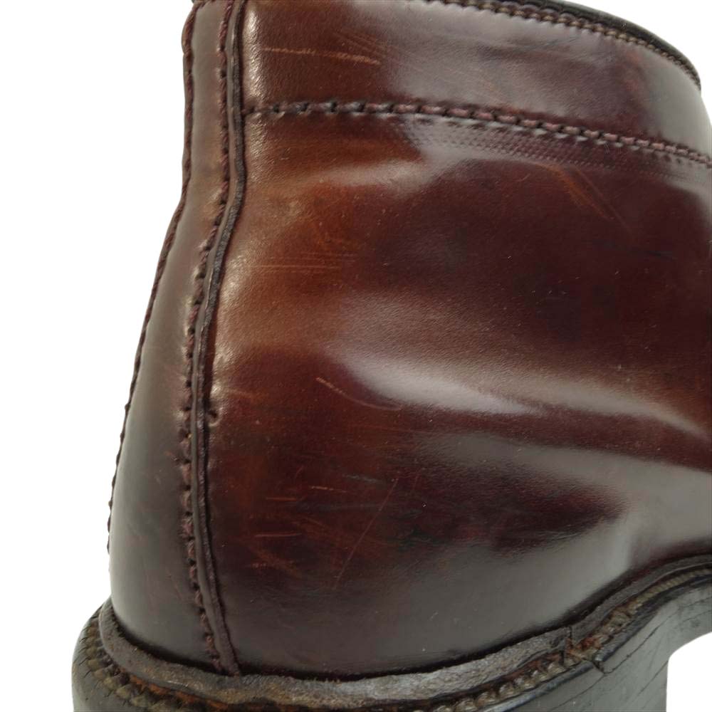 ALDEN オールデン 1339 CORDVAN CHUKKA BOOTS コードバン チャッカ ブーツ ダークブラウン系 6 1/2D【中古】