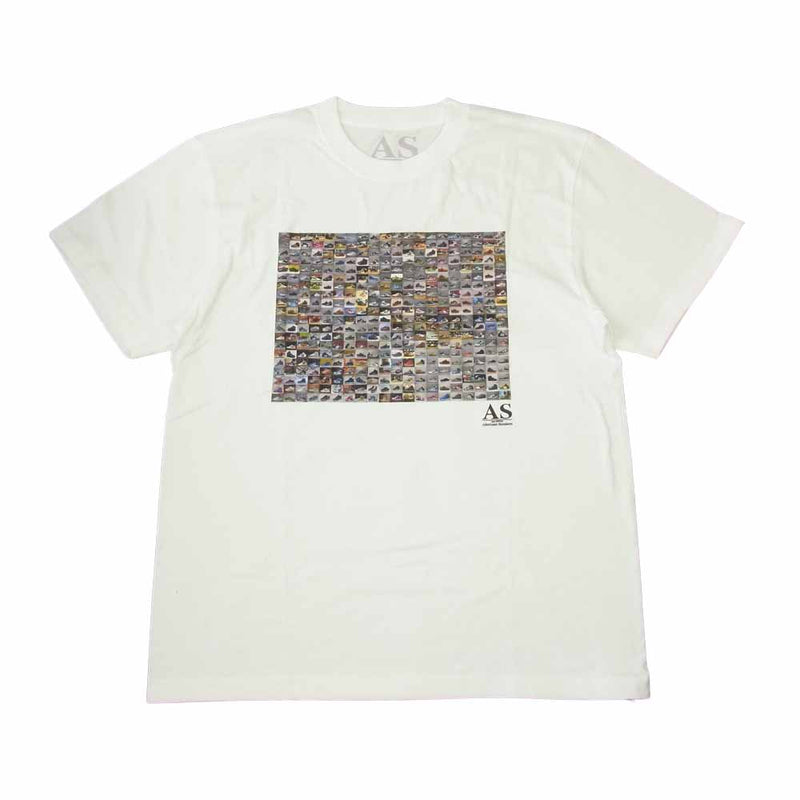 オルタネイトスニーカーズ SNEAKERS PHOTO TEE フォト ティー 半袖 Tシャツ ホワイト系 M【極上美品】【中古】