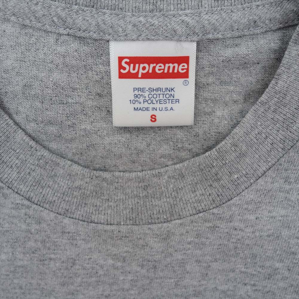 Supreme シュプリーム 21SS Raphael Tee ミュータントタートルズ ラファエル 半袖 Tシャツ グレー系 S【中古】