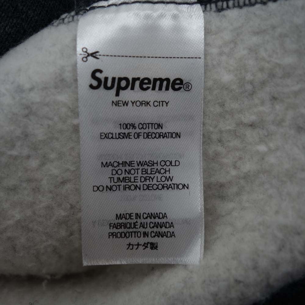 Supreme シュプリーム 21AW Box Logo Hooded Sweatshirt ボックス ロゴ フーデッド スウェット シャツ プルオーバー パーカー グレー系 S【極上美品】【中古】