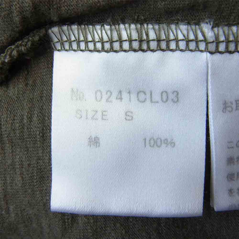 HYSTERIC GLAMOUR ヒステリックグラマー 0241CL03 ガール プリント 長袖 Tシャツ カーキ系 S【中古】