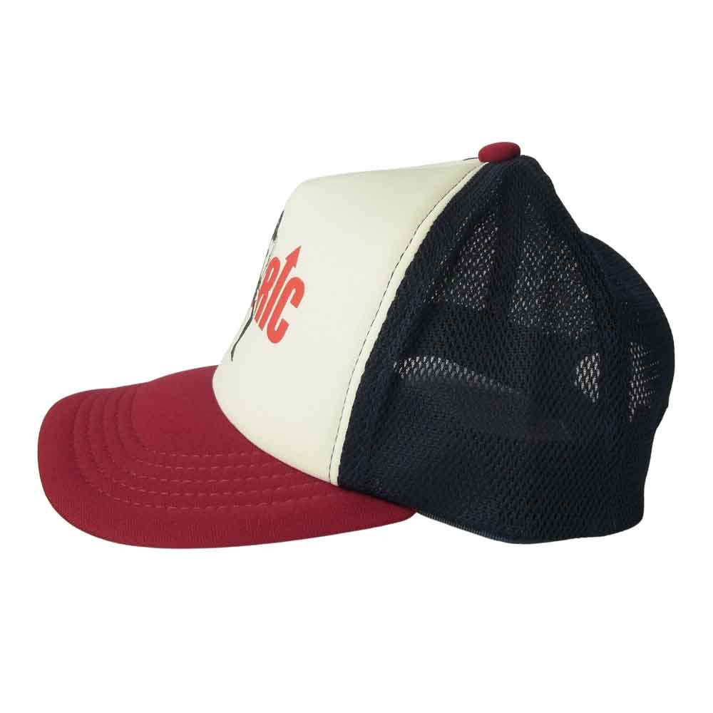 HYSTERIC GLAMOUR ヒステリックグラマー 02181QH01 CRASHプリント メッシュ キャップ レッド系 ネイビー系 F【中古】