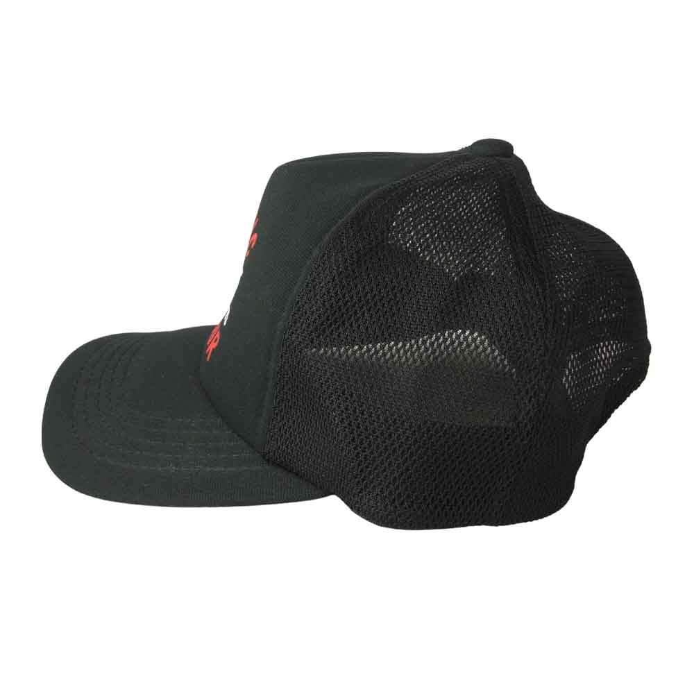HYSTERIC GLAMOUR ヒステリックグラマー 0261QH04 75 プリント メッシュ キャップ ブラック系 F【中古】