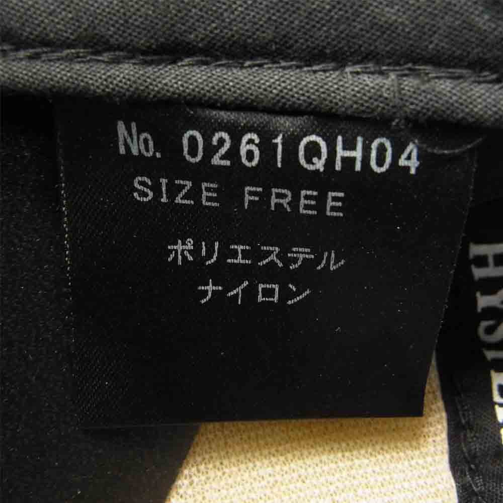 HYSTERIC GLAMOUR ヒステリックグラマー 0261QH04 75 プリント メッシュ キャップ ブラック系 F【中古】