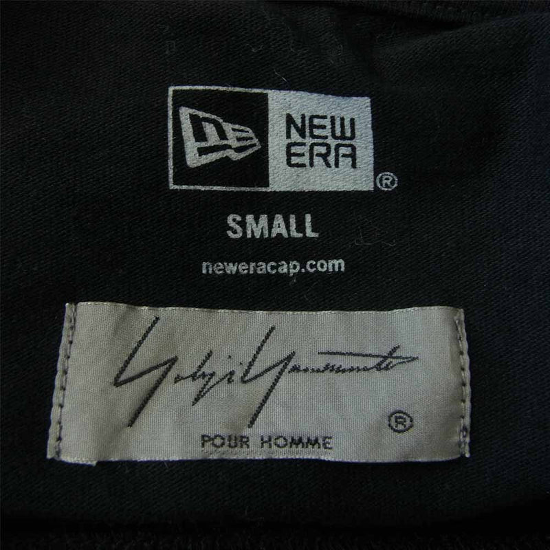 Yohji Yamamoto ヨウジヤマモト POUR HOMME オム ニューエラ NEW ERA 20SS HN-T99-083-1A YY Signature LOGO Long sleeve T-shirt ロゴ Tシャツ ブラック系 S【中古】