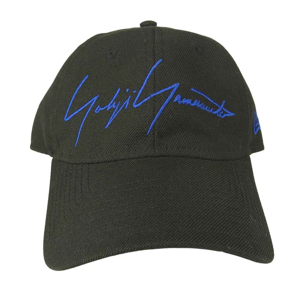 Yohji Yamamoto ヨウジヤマモト New Era ニューエラ 19SS 9THIRTY YY Sign シグネチャー ロゴ ベースボール キャップ ブラック系【中古】