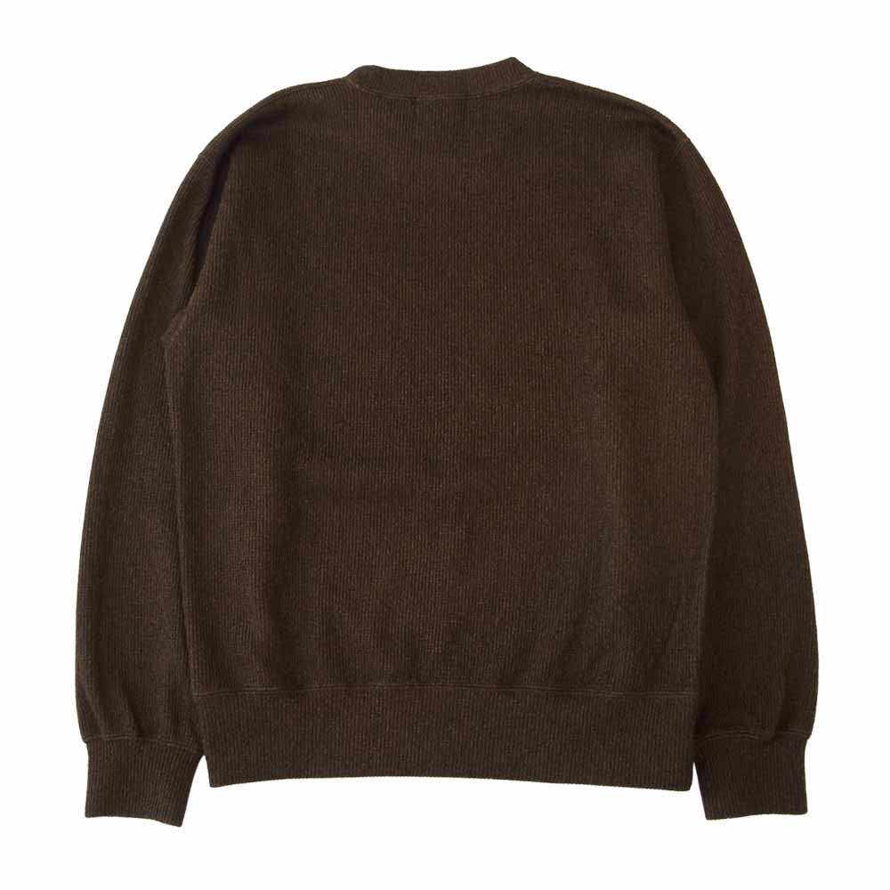 HYSTERIC GLAMOUR ヒステリックグラマー 02213CS05 HYS MONSTER クルーネック スウェット ブラウン系 S【美品】【中古】