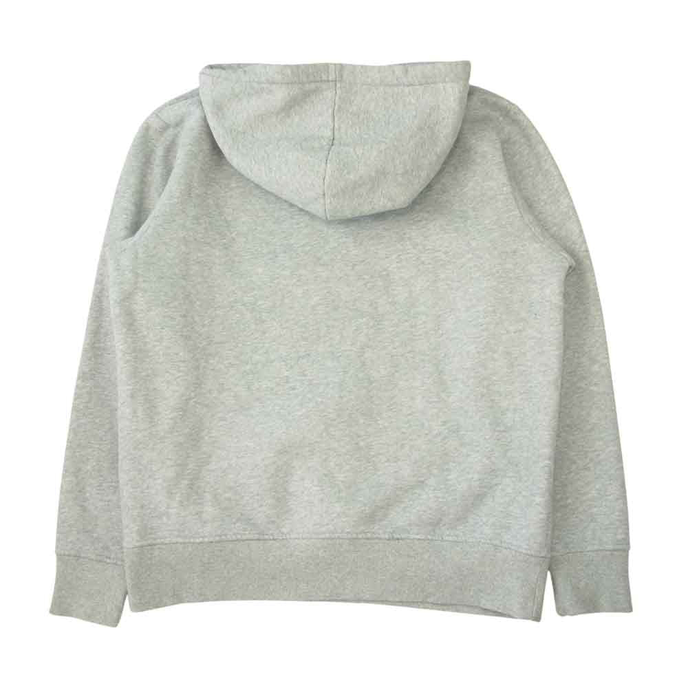 キス 18AW TREATS 3D HOODIE 3D ロゴ フーディー プリント プルオーバー 裏起毛 パーカー グレー系 M【中古】