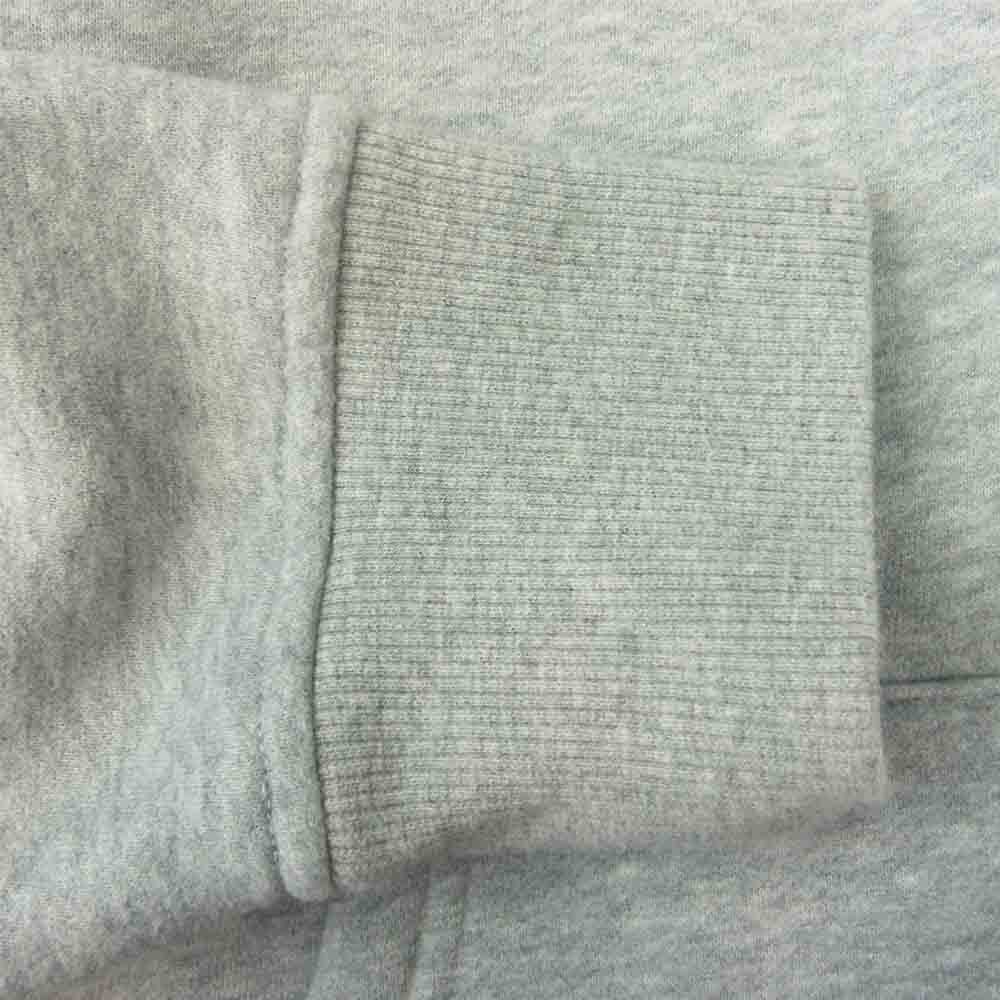 キス 18AW TREATS 3D HOODIE 3D ロゴ フーディー プリント プルオーバー 裏起毛 パーカー グレー系 M【中古】