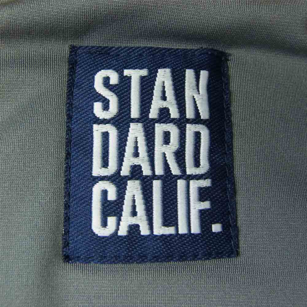STANDARD CALIFORNIA スタンダードカリフォルニア Classic Pile Hood Jacket パイル フリース 2トーン ジャケット イエロー系 ネイビー系 XL【中古】