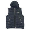 MONCLER モンクレール 国内正規品 DOVER GILET ドーバー デニム ダウン ベスト インディゴブルー系 4【中古】