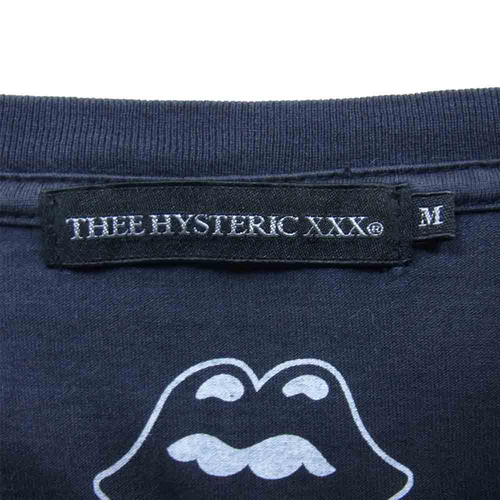 HYSTERIC GLAMOUR ヒステリックグラマー 0652CT01 ×ROLLING STONES ローリング ストーンズ プリント 半袖 Tシャツ ブラック系 M【中古】