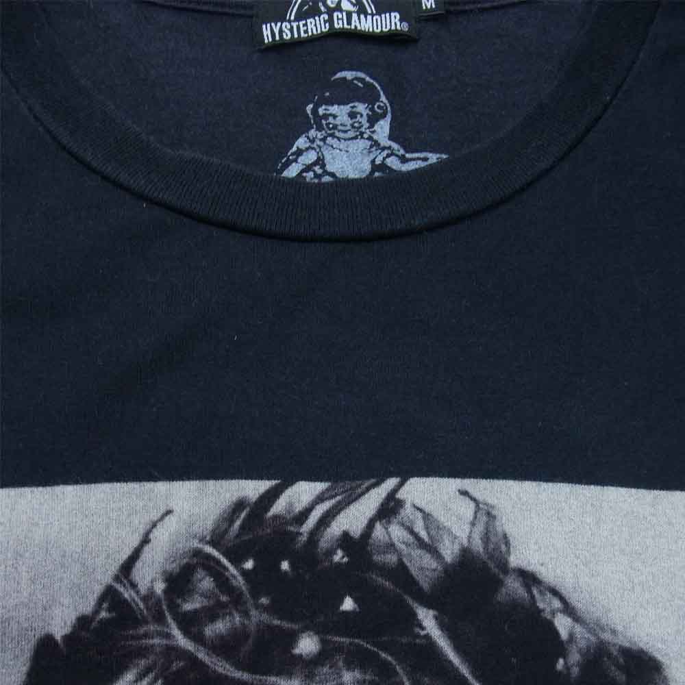 HYSTERIC GLAMOUR ヒステリックグラマー 0261CT26 CL/EVERY GIRL IN THE WORLD TEE 半袖 Tシャツ ブラック系 M【中古】