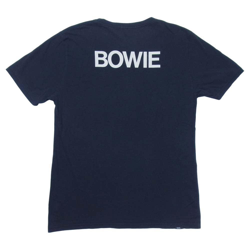 HYSTERIC GLAMOUR ヒステリックグラマー 0661CT15 DAVID BOWIE 1972 デヴィッド ボウイ プリント 半袖 Tシャツ ブラック系 M【中古】