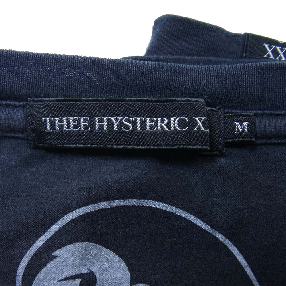 HYSTERIC GLAMOUR ヒステリックグラマー 0661CT15 DAVID BOWIE 1972 デヴィッド ボウイ プリント 半袖 Tシャツ ブラック系 M【中古】