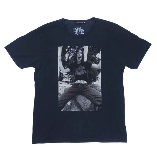 HYSTERIC GLAMOUR ヒステリックグラマー 0663CT06 BOBBY 1992 pt T-SH プリント 半袖 Tシャツ ブラック系 M【中古】