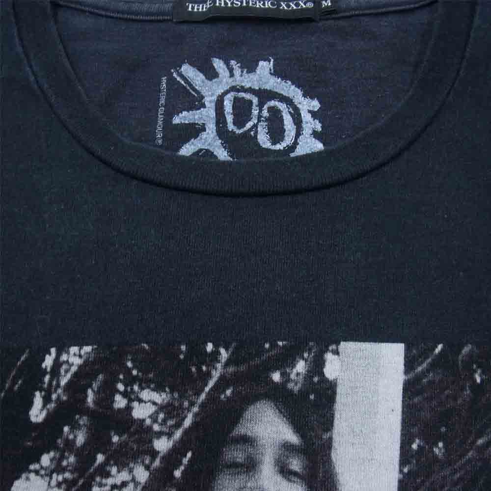 HYSTERIC GLAMOUR ヒステリックグラマー 0663CT06 BOBBY 1992 pt T-SH プリント 半袖 Tシャツ ブラック系 M【中古】