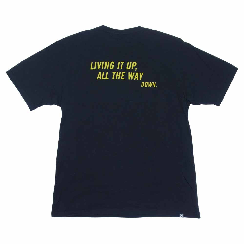 HYSTERIC GLAMOUR ヒステリックグラマー 02183CT26 BUNKER’77 ROUND2 バンカー 77 ラウンド 2 プリント 半袖 Tシャツ ブラック系 M【中古】
