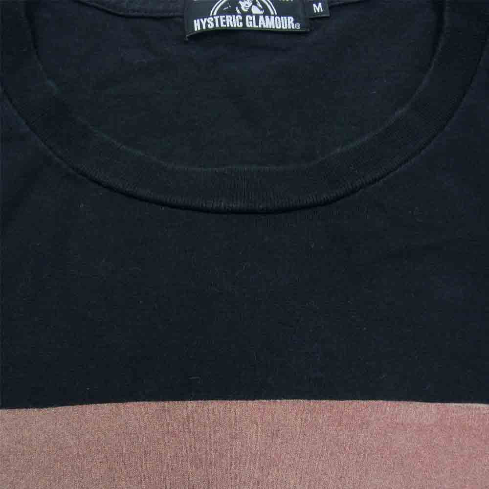 HYSTERIC GLAMOUR ヒステリックグラマー 02183CT26 BUNKER’77 ROUND2 バンカー 77 ラウンド 2 プリント 半袖 Tシャツ ブラック系 M【中古】