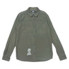 HYSTERIC GLAMOUR ヒステリックグラマー 0211AH04 CM5 BABES IN ARMS MILITARY SHIRTS ベイブス イン アーミー ミリタリー シャツ カーキ系 M【中古】