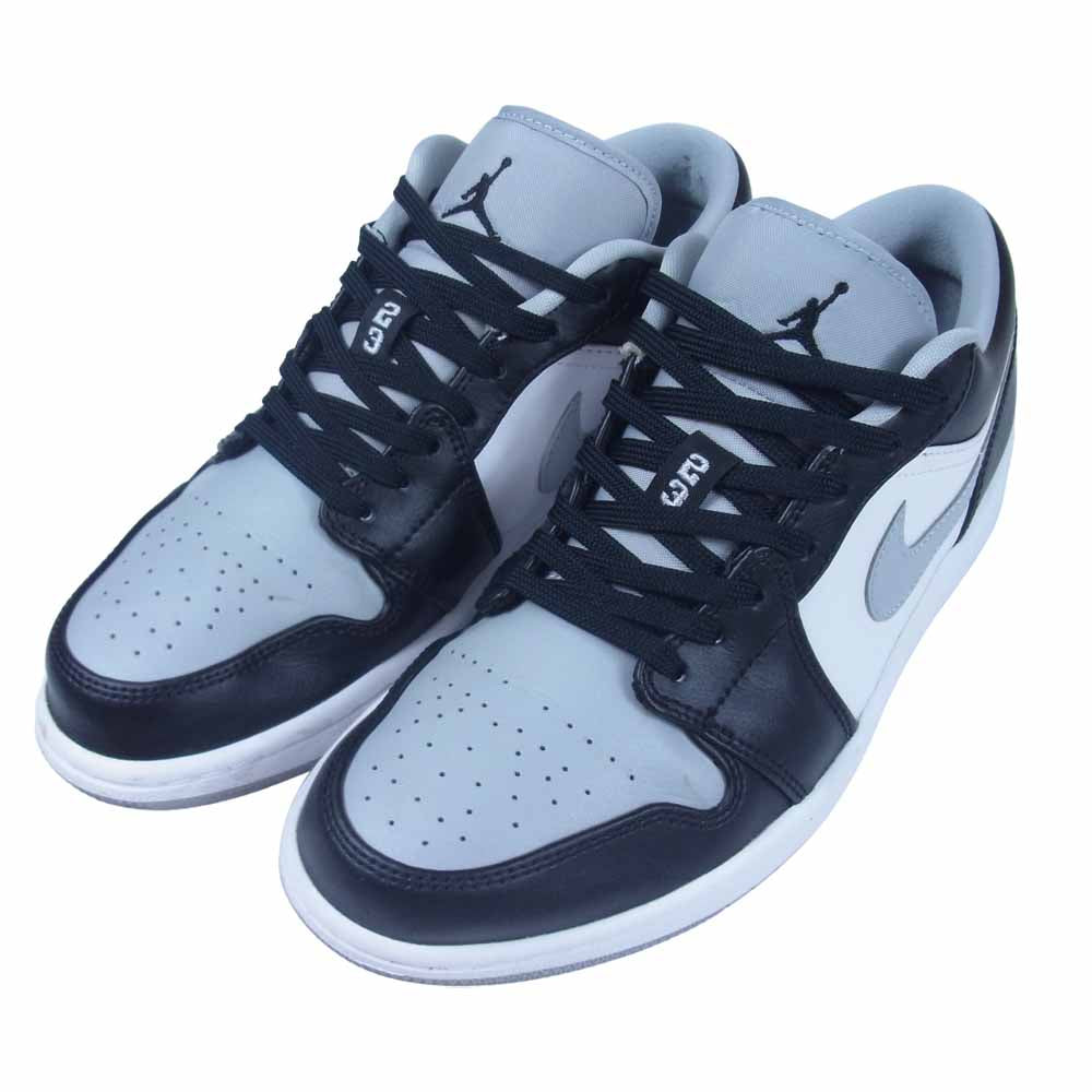 NIKE ナイキ 553558-039 AIR JORDAN 1 エア ジョーダン ワン LOW SMOKE GRAY ロー スニーカー スモーク グレー US7.5【中古】