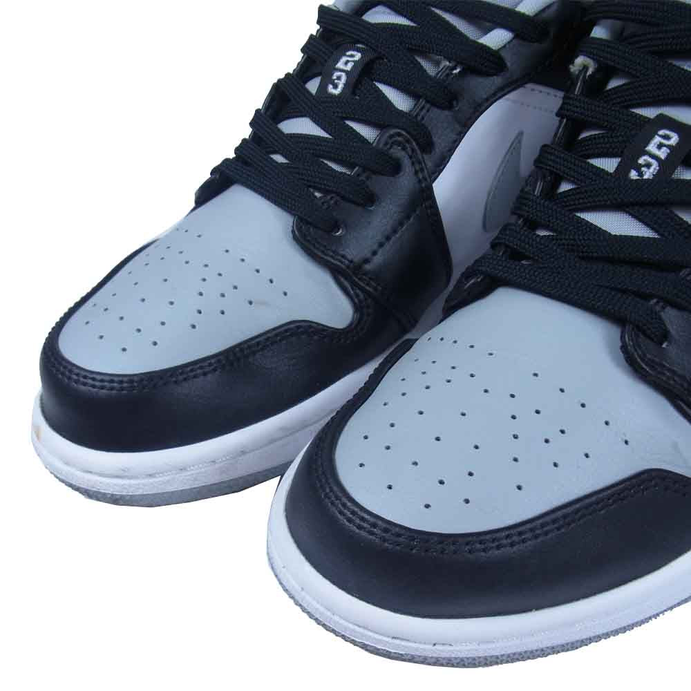 NIKE ナイキ 553558-039 AIR JORDAN 1 エア ジョーダン ワン LOW SMOKE GRAY ロー スニーカー スモーク グレー US7.5【中古】