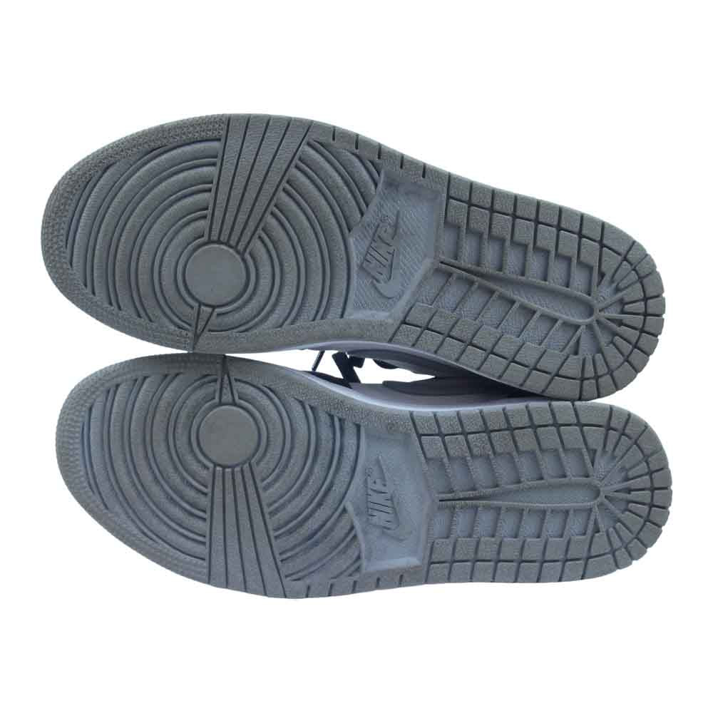 NIKE ナイキ 553558-039 AIR JORDAN 1 エア ジョーダン ワン LOW SMOKE GRAY ロー スニーカー スモーク グレー US7.5【中古】