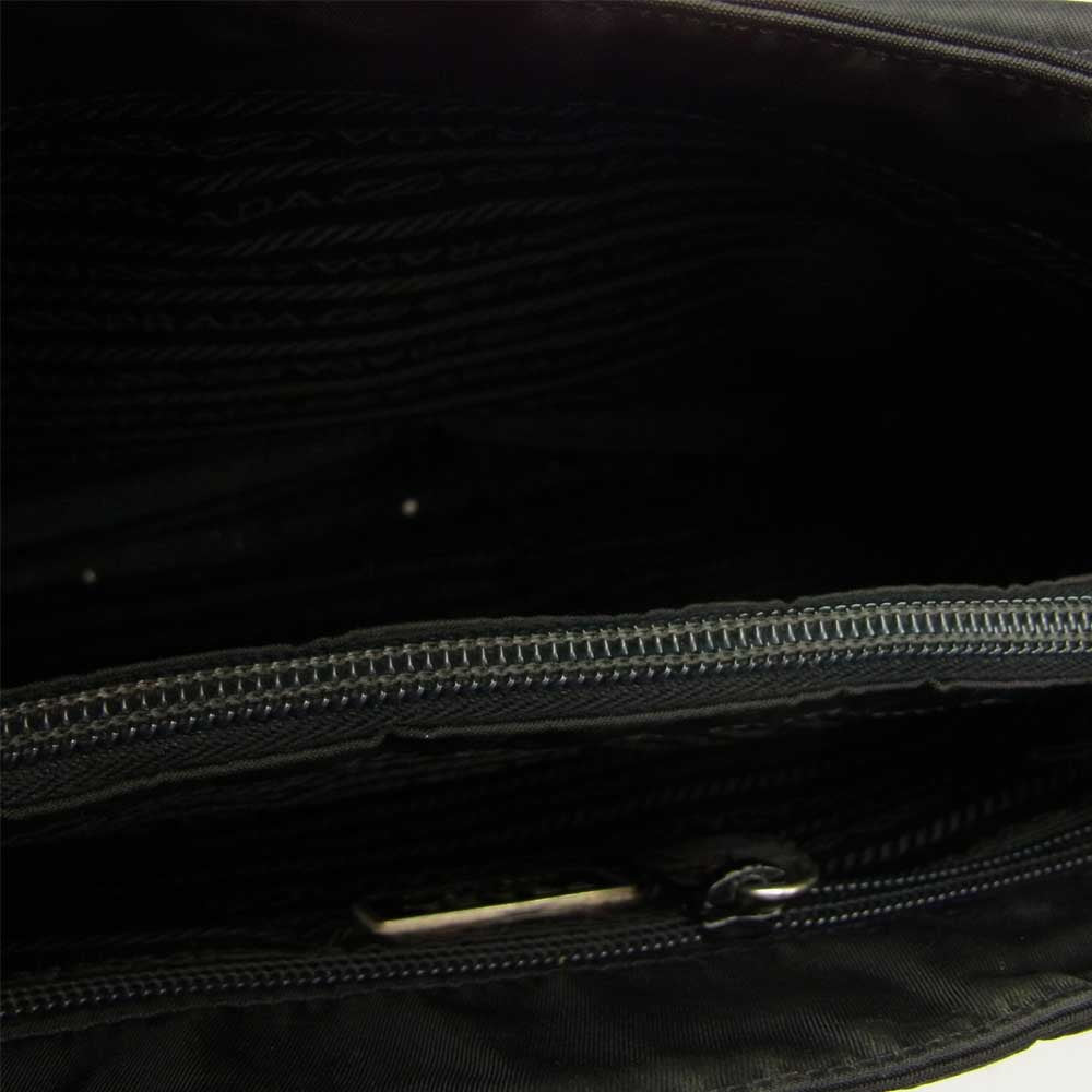 PRADA プラダ ナイロン ハンドバッグ ブラック系【中古】