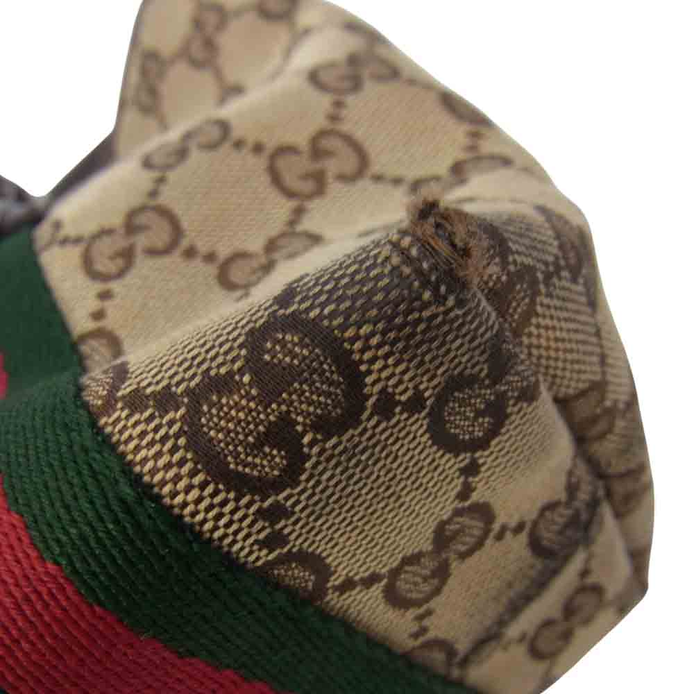 GUCCI グッチ 139261 002046 シェリーライン ミニトート ブラウン系【中古】