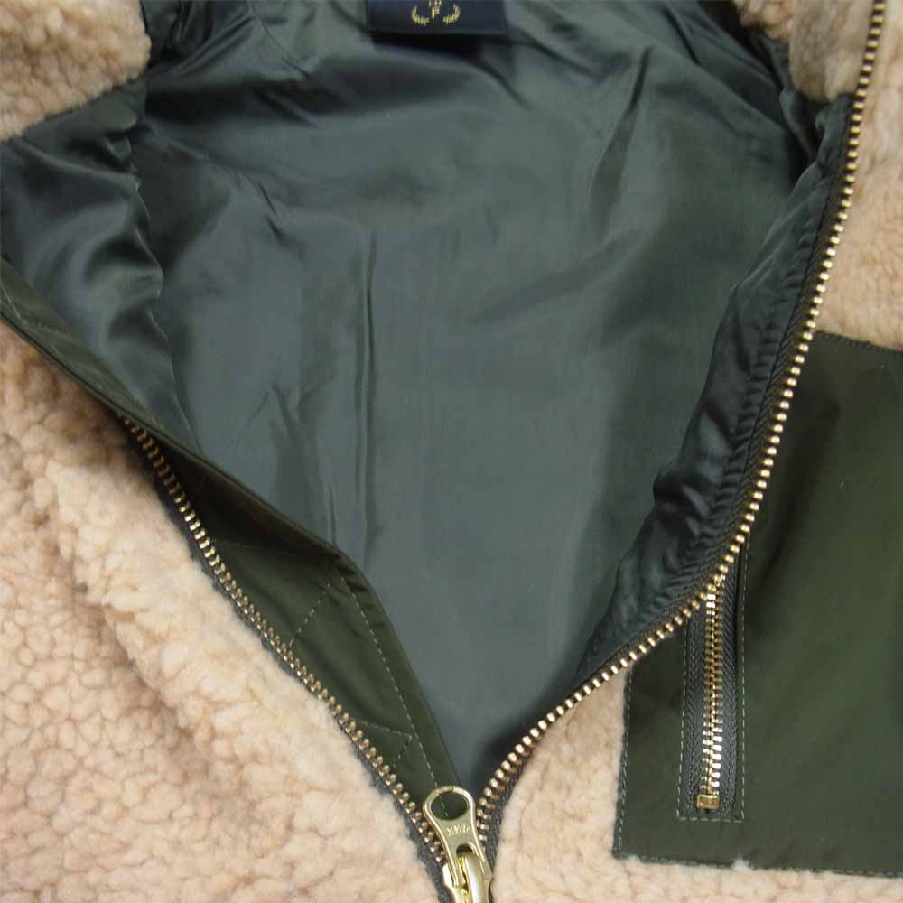 レイライン Boa cutback jkt ボア フリース ジャケット ベージュ系 F【中古】