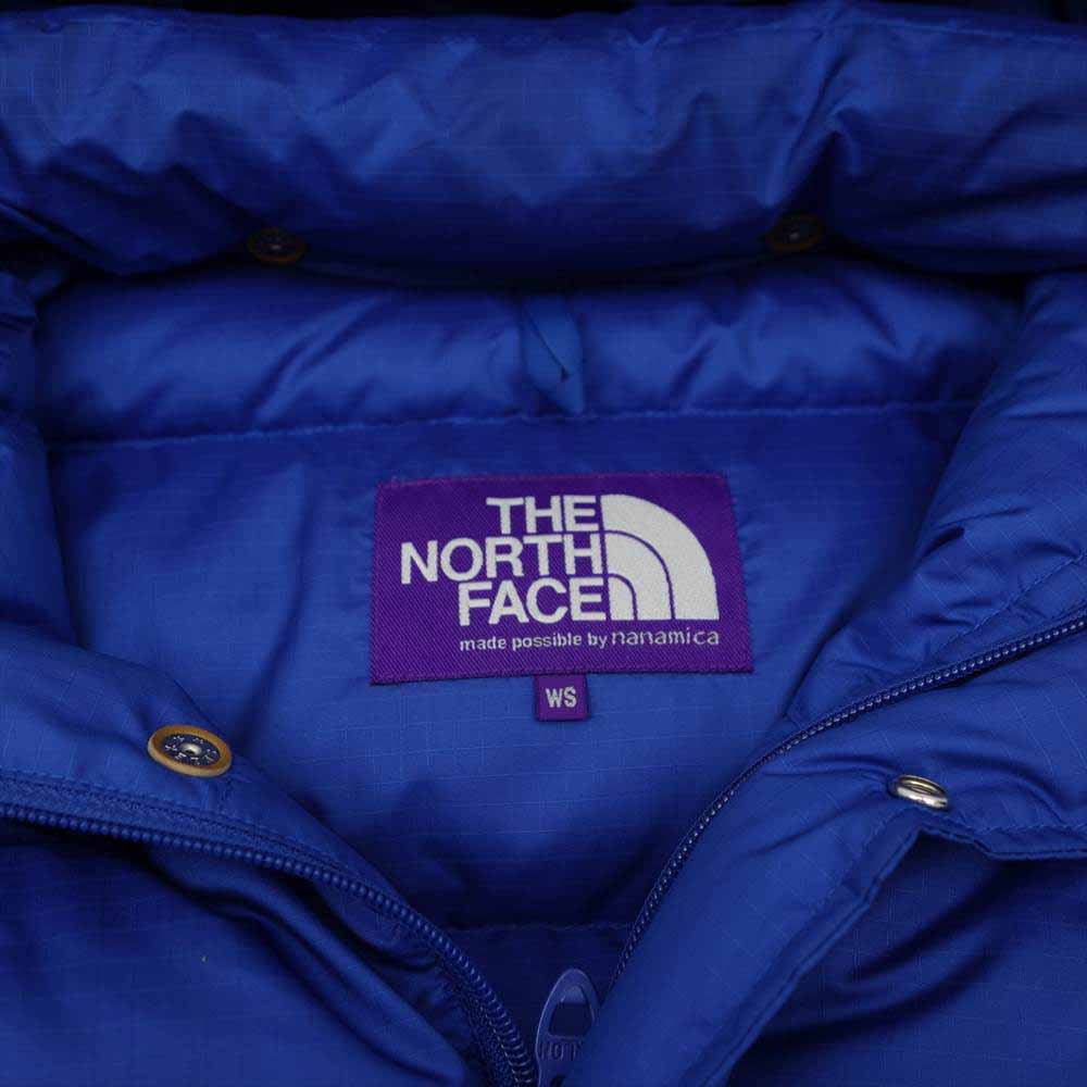 THE NORTH FACE ノースフェイス ND2869N PURPLE LABEL パープルレーベル Polyester Ripstop Sierra Parka ポリエステル リップストップ シエラ パーカ ブルー系 WS【中古】