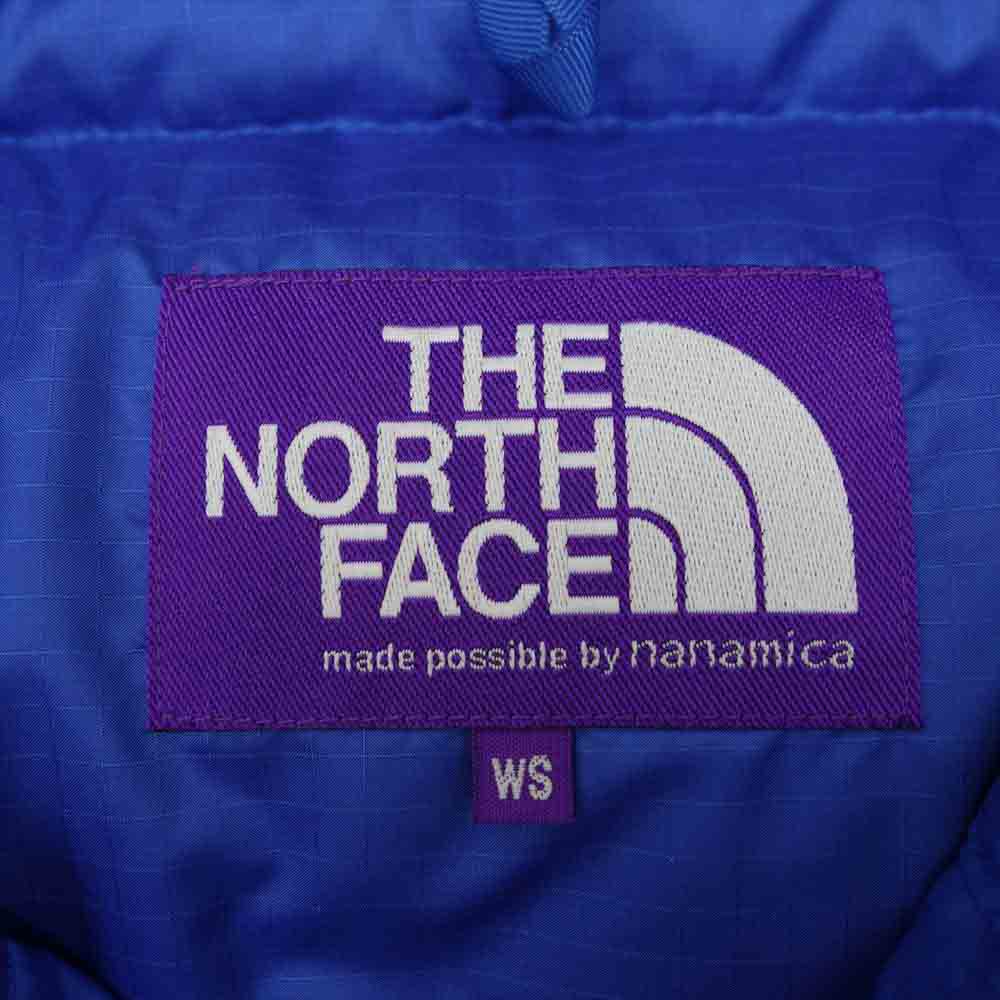 THE NORTH FACE ノースフェイス ND2869N PURPLE LABEL パープルレーベル Polyester Ripstop Sierra Parka ポリエステル リップストップ シエラ パーカ ブルー系 WS【中古】