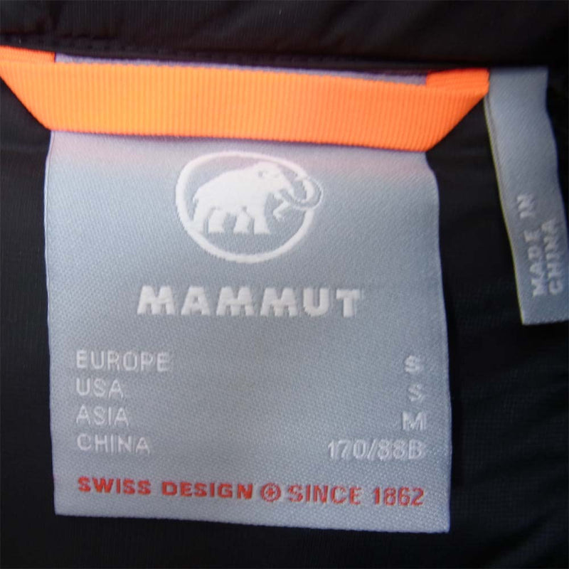 Mammut マムート 1013-10870 Meron Light IN Jacket AF メルトン ライト ダウン ジャケット ブラック系 M【新古品】【未使用】【中古】