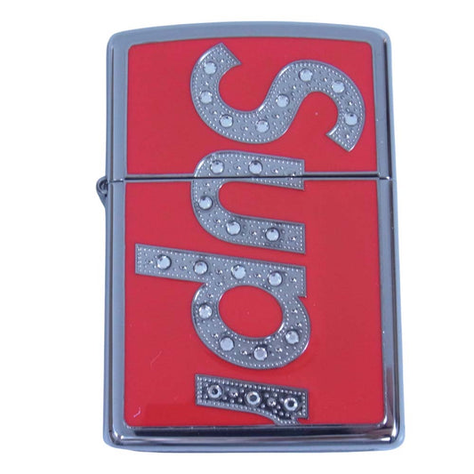 Supreme シュプリーム 20AW Swarovski Zippo Red スワロフスキー ジッポ ライター レッド系【新古品】【未使用】【中古】