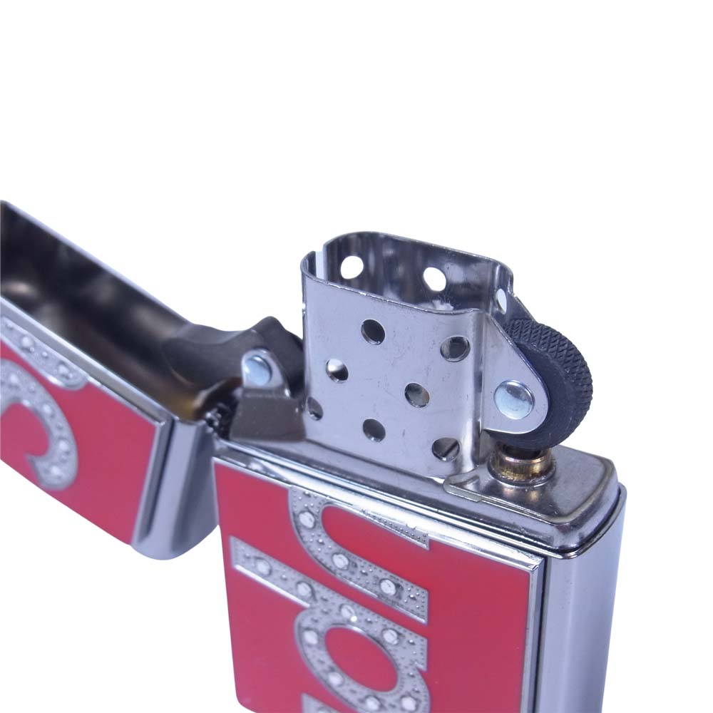 Supreme シュプリーム 20AW Swarovski Zippo Red スワロフスキー ジッポ ライター レッド系【新古品】【未使用】【中古】
