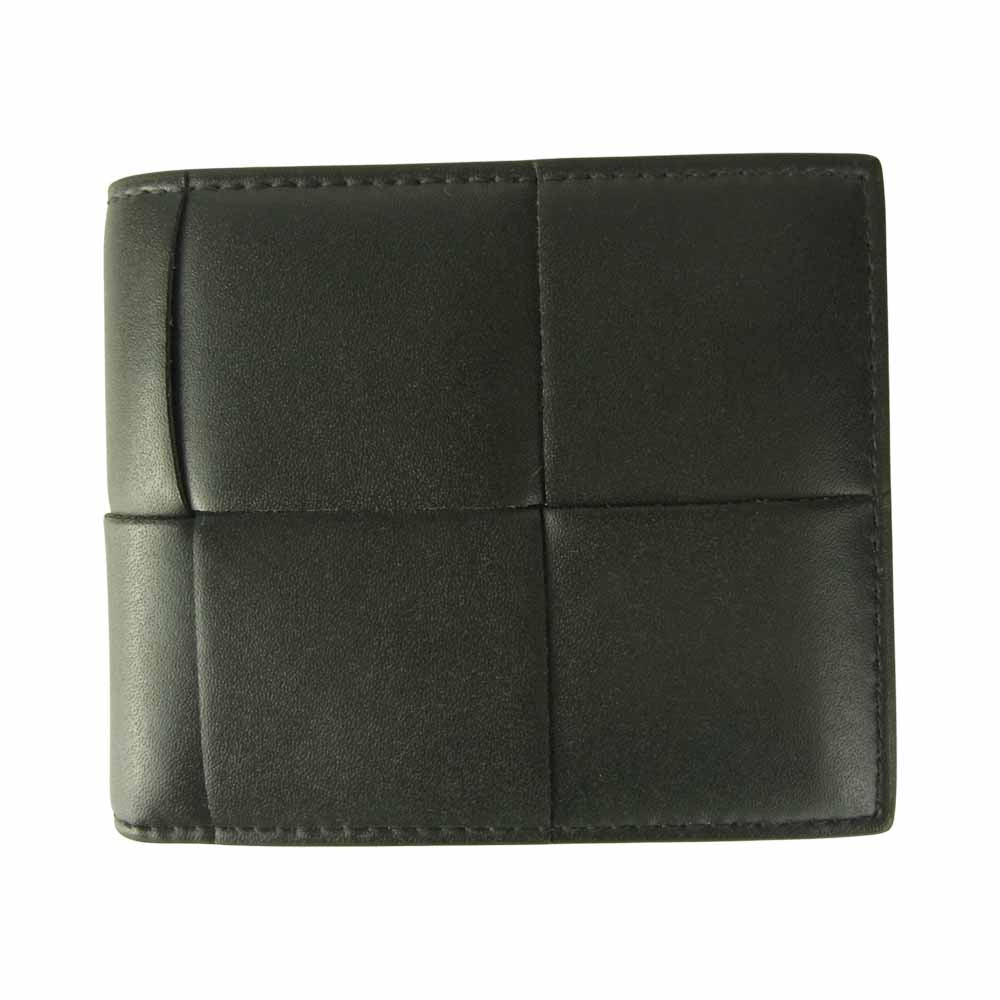 BOTTEGAVENETA ボッテガヴェネタ 649605 2つ折り ダークモス系【中古】