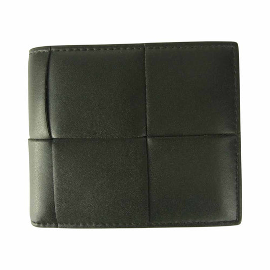 BOTTEGAVENETA ボッテガヴェネタ 649605 2つ折り ダークモス系【中古】