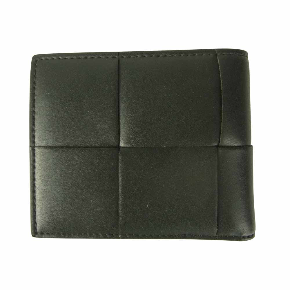 BOTTEGAVENETA ボッテガヴェネタ 649605 2つ折り ダークモス系【中古】