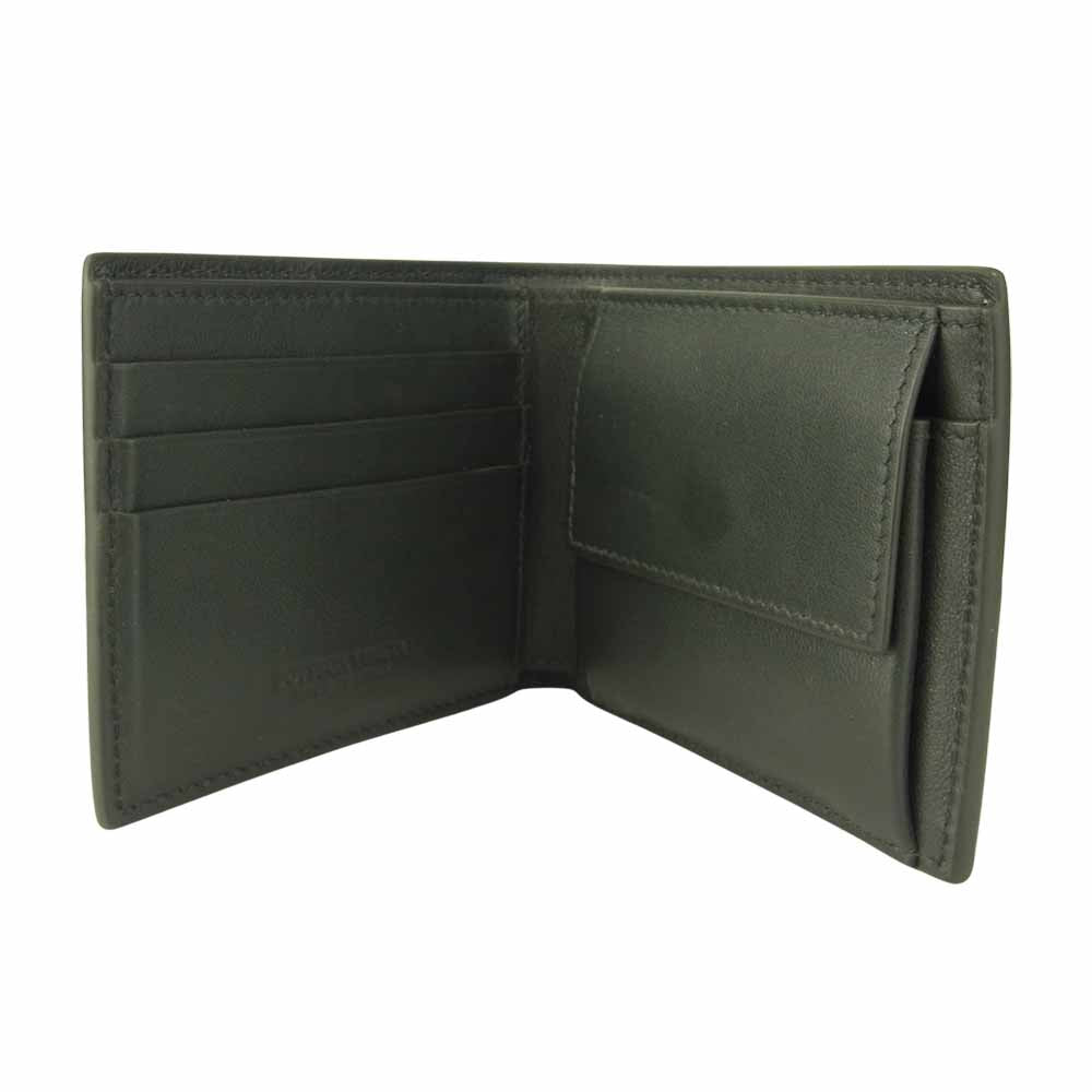 BOTTEGAVENETA ボッテガヴェネタ 649605 2つ折り ダークモス系【中古】