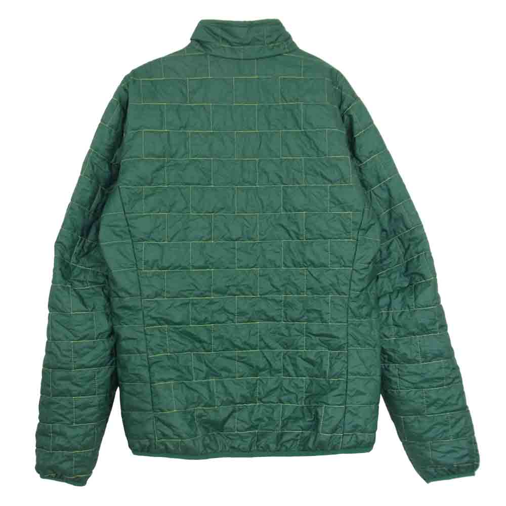 patagonia パタゴニア 15AW 84021 NANO PUFF ナノパフ プルオーバー フリース ジャケット グリーン系 XS【中古】