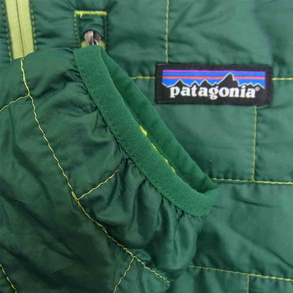 patagonia パタゴニア 15AW 84021 NANO PUFF ナノパフ プルオーバー フリース ジャケット グリーン系 XS【中古】