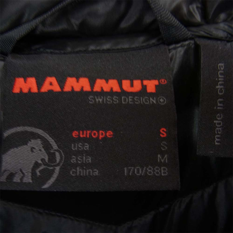 Mammut マムート 1013-00260 Broad Peak IN Hooded Jacket ブロードピーク フーデッド ジャケット ブラック系 M【美品】【中古】