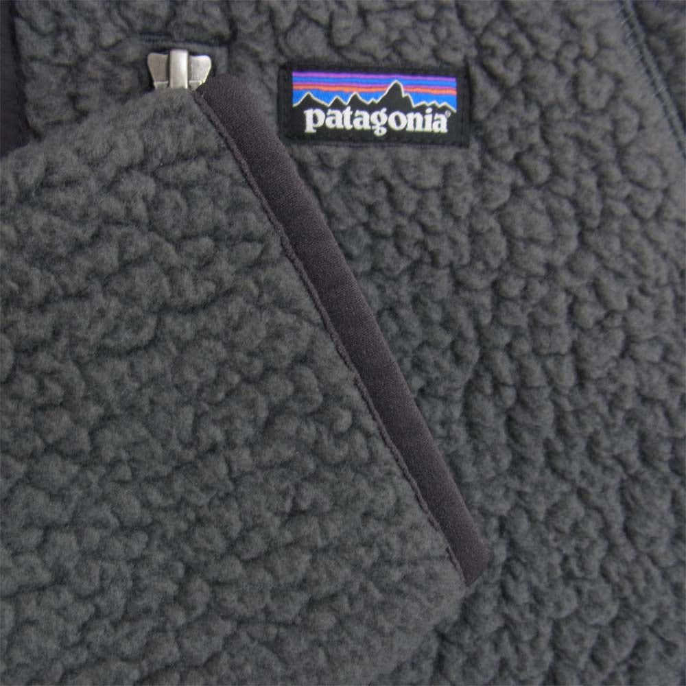 patagonia パタゴニア 21AW 65411 Boys Retro Pile Jacket ボーイズ レトロ パイル フリース ジャケット グレー系 XXL【新古品】【未使用】【中古】