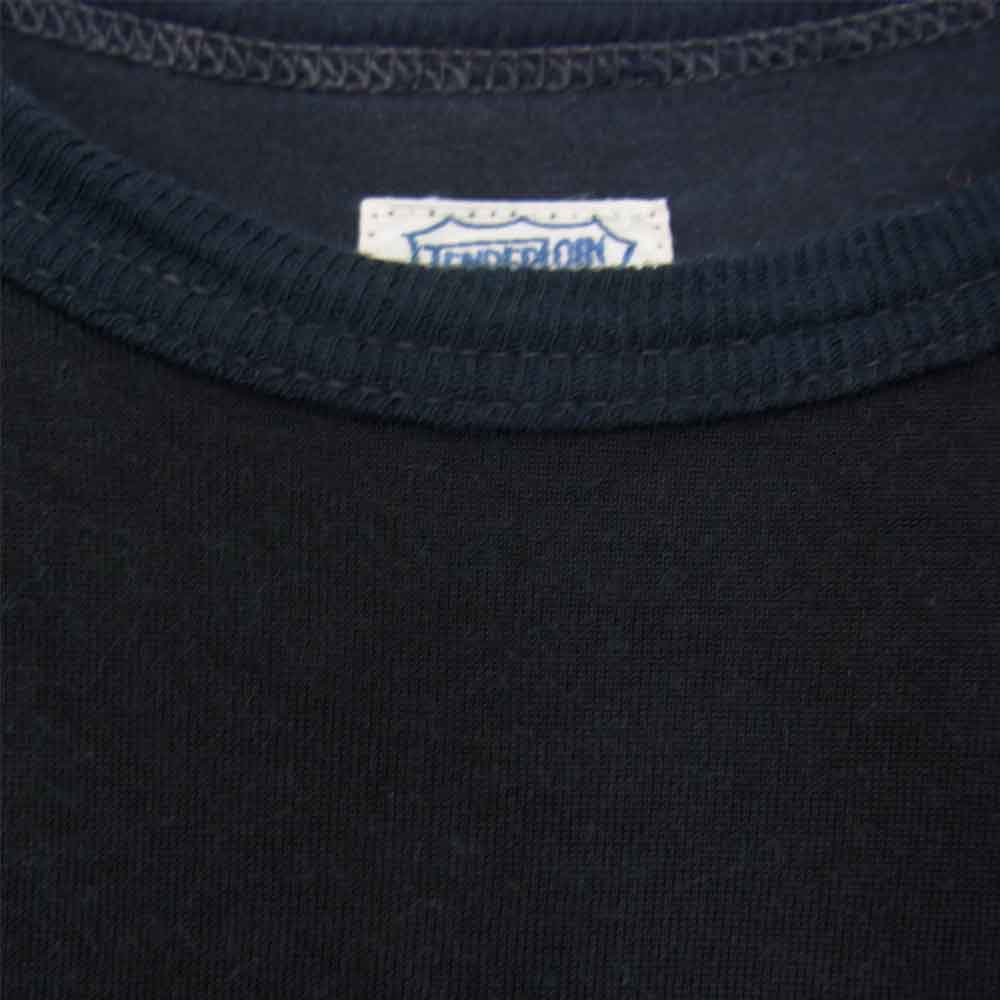 TENDERLOIN テンダーロイン T-NFL 3/4 プリント カットソー ネイビー系 M【中古】